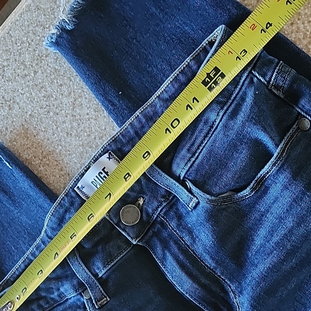 PAIGE Verdugo Ankle Skinny Mid-Rise Jeans Size 28 - Picture 5 of 12